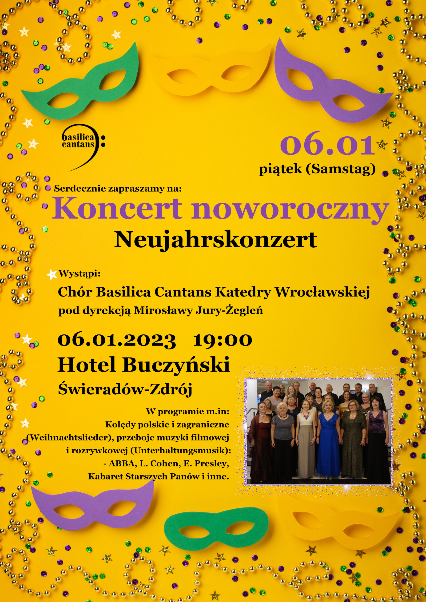 Read more about the article [2023-01-06] Święto Trzech Króli i koncerty noworoczne w Świeradowie-Zdroju