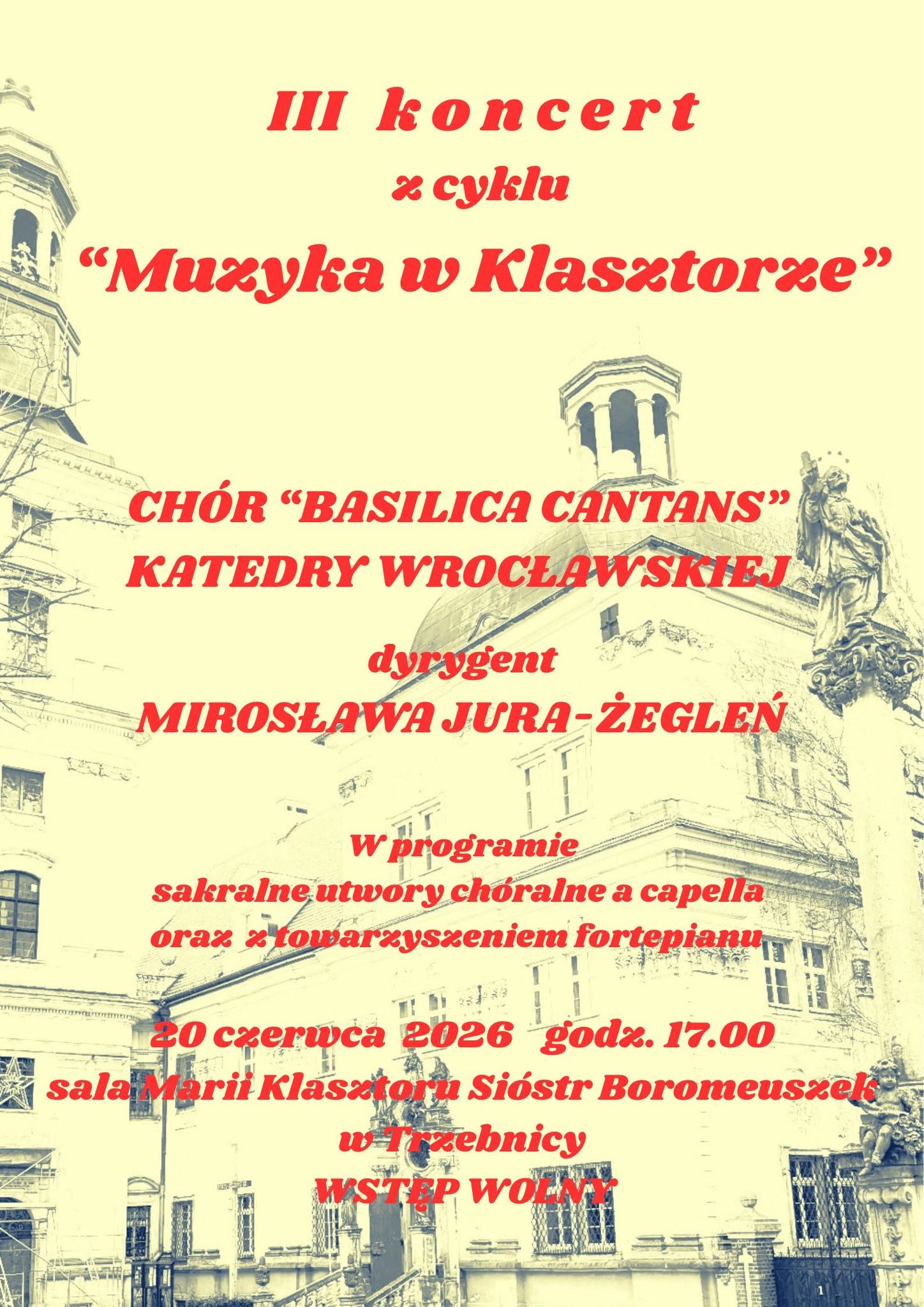 Read more about the article [2026-06-20] Muzyka w Klasztorze